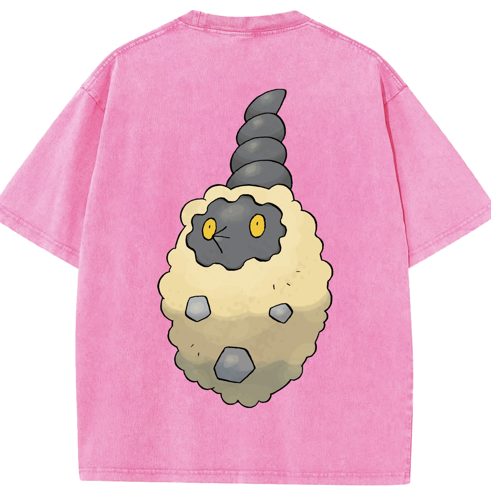 （画像用） ポケットモンスター Pokémon 綿100% ヴィンテージ風 半袖Tシャツ（背面プリント）